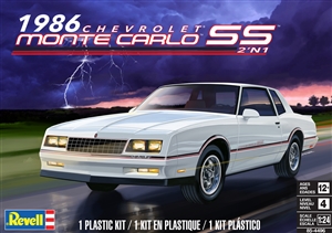 1986 Chevy Monte Carlo SS (2 'n 1) (1/24) (fs) <br><span style="color: rgb(255, 0, 0);">Back In Stock </span>