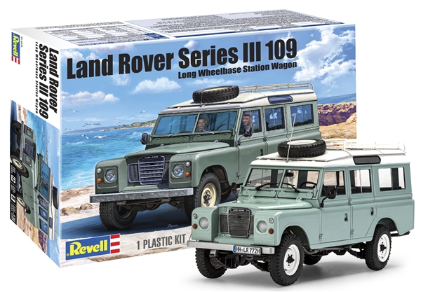 Revell Land Rover Series III LWB station wagon Model Kit 1:24 Art 07047 