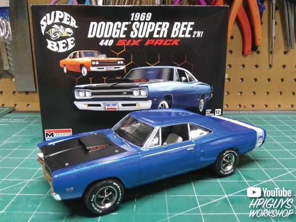 Revell 1:25 14505 1969 Dodge Super Bee 440 Six Pack NEU! 2in1 