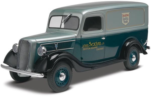 REVELL 85-7628 1937 FORD PANEL DELIVERY TRUCK VAN 1/25 FS Model Car Mountain 