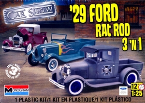 1929 Ford Rat Rod Pickup (1/25) (fs)