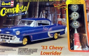 1953 Chevy Bel Air Lowrider (2 'n 1)  Stock or Lowrider (1/24) (fs)