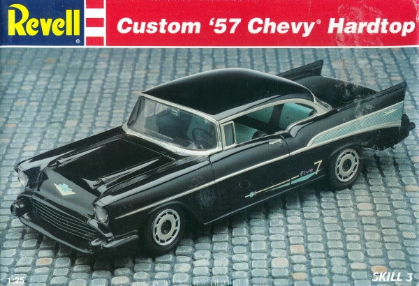 Revell 7123 Hot Rod Custom 1957 Chevy Belair Hardtop for sale online 