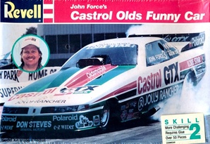 1989 John Force Castrol Oldsmobile Cutlass Funny Car (1/24) (fs)