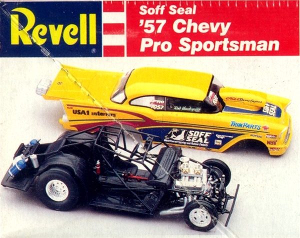 Revell Soff Seal 57 Chevy Pro Sportsman 1991issue Factory 1st Edition KI for sale online
