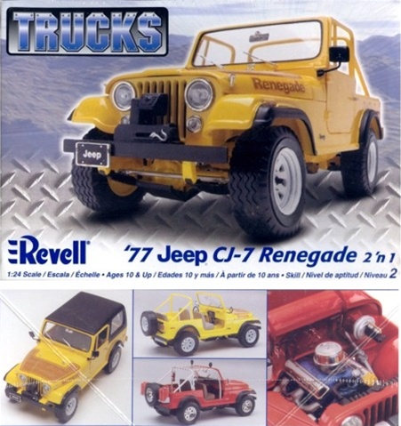1977 Jeep Renegade (2 'n 1) (1/24) (fs)