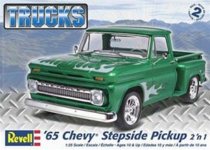 1965 Chevy Stepside Pickup  (2 'n 1)  (1/25) (fs)