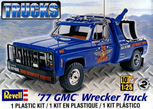 Chevy Rollback Wrecker  Model truck kits, Lowrider model cars