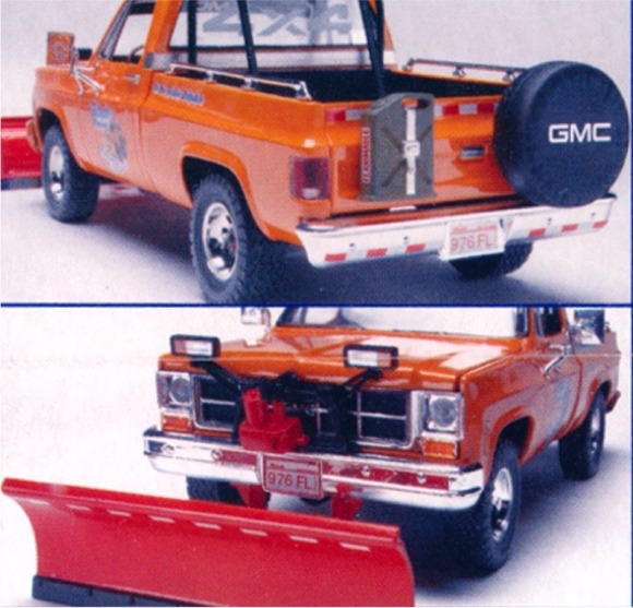 Revell 17222 GMC Pickup with Snow Plow Bausatz 1:25