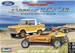 Ford Bronco Half Cab with Dune Buggy and Trailer