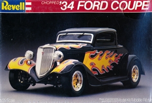 1934 3-Window Chopped Ford Coupe (1/25) (fs)