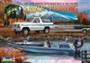 Gone Fishing 1980 Ford Bronco with Bass Boat and Trailer