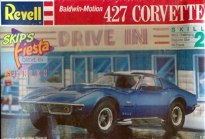 1969 Chevy 427 Corvette Baldwin-Motion "Skip's Fiesta Drive-In Series" (1/25) (fs)