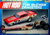 Tom McEwen Dragsters "English Leather" Duster Funny Car & "Navy" Rear Engine Rail (1/25) (fs)