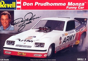 1976 Don Prudhomme Army Monza Funny Car  (1/25) (fs)