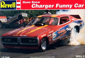 1974 Gene Snow Dodge Charger "Snowman" Funny Car (1/25) (fs)