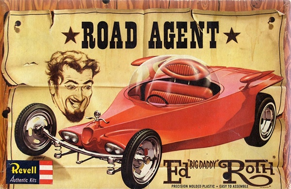 Ed Roth Road Agent Show Car (1/25) (fs)