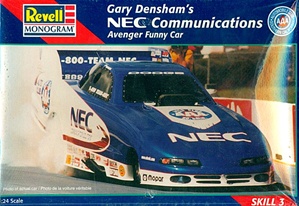 Gary Densham's NEC Communications Dodge Avenger Funny Car (1/24) (fs)
