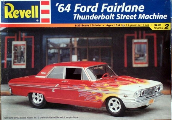 NEW Revell 1/25 1964 Ford Fairlane Thunderbolt 854408 Mid America Raceway 