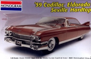 1959 Cadillac Eldorado Seville  Hardtop  (1/25) (fs)