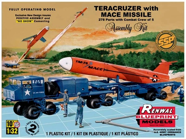 Teracruzer with Missile and Command Crew (Renwal) SSP (1/32) (fs)