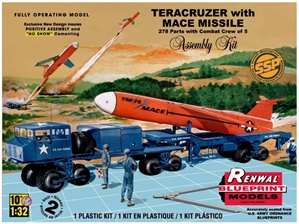 Teracruzer with Missile and Command Crew (Renwal) SSP (1/32) (fs)