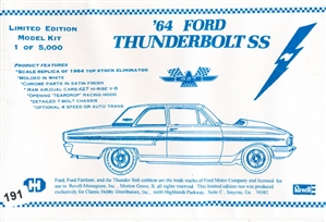 1964 Ford Thunderbolt SS (1 of 5000) (1/25) (fs)