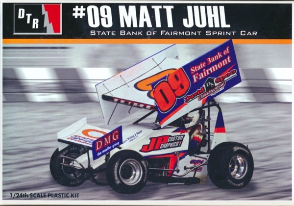 # 09 Matt Juhl Sprint Car  DECAL SHEET 