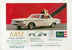 1962 Plymouth Fury "Model Master's Club" (1/25) 1962 Issue