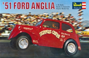 1951 Ford Anglia 'Skipper's Critter' Gasser (1/25) (fs) 1966 IssueIssue