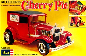 1931 Model A Panel Sedan 'Mother's Cherry Pie' (1/25) (fs) MINT
