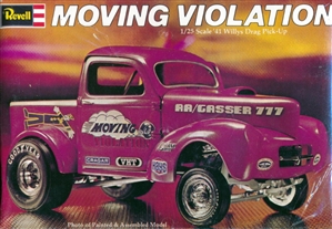 1941 Willys Drag Pickup 'Moving Violation' (1/25) (fs)