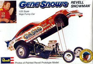 1974 Gene Snow's "Snowman" Vega Funny Car (1/25) (fs)