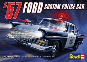 1957 Ford Police Car (Private Production) (1 of 3000) (1/25) (fs)