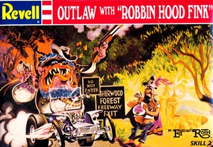 Outlaw with "Robbin Hood Fink" designed by Ed Roth (fs)