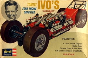 Tommy Ivo Four Engine Showboat (1/25) original from 1963 See details