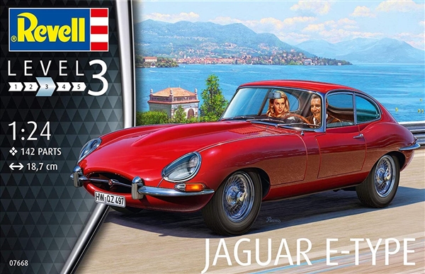 NEW Right hand dashboard for 1/8 scale Revell Monogram E Type Jaguar car kit 