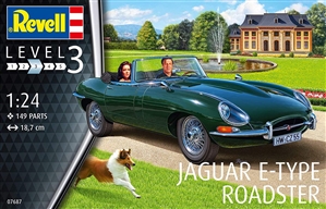 Jaguar E-Type Roadster (New Tooling) (1/24) (fs) <br><span style="color: rgb(255, 0, 0);">Just Arrived</span>