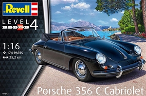 Porsche 356 Cabriolet (1/16) (fs) <br><span style="color: rgb(255, 0, 0);"> Back in Stock</span>