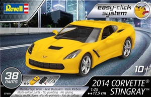 2014 Corvette Stingray (1/25) (fs)  Easy Click Snap Kit