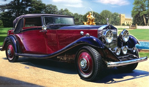 Rolls Royce Phantom II 1934 réf 192 Kit pour miniature auto CCC
