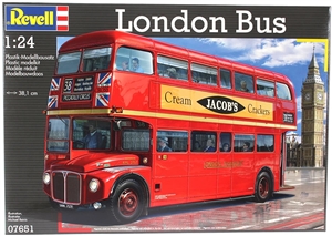 1954 AEC Routemaster London Double Decker Bus (Revell of Germany) (1/24) (fs)