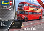 London Double Decker Bus Platinum Edition