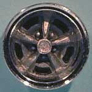 Pontiac Rallye II Wheels with Chrome Trim Ring (Set of 4) (1/25) (fs)