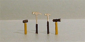 Tool Set Hammers (4pcs) (1/25) (fs)