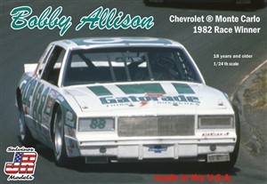 Bobby Allison 1982 "Gatorade" Chevrolet "Flat Nose" Monte Carlo # 88 (1/24) (fs)