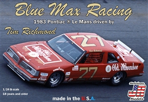 Blue Max Racing 1983 Pontiac LeMans #27 driven by Tim Richmond (1/24) (fs)