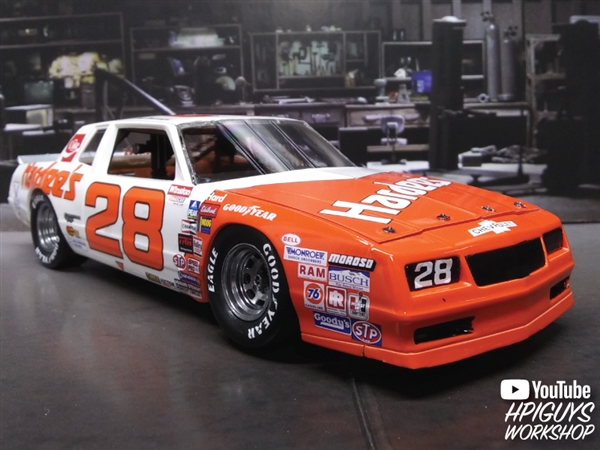 NASCAR DECAL #28 HARDEE'S 1983 PONTIAC LeMANS CALE YARBROUGH DAYTONA WINNER 1/24 