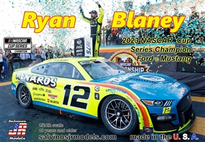Ryan Blaney Ford Mustang 2023  Champion #12