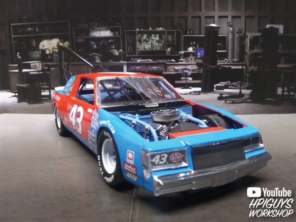 Salvino JR Models 1/24 Scale STP Richard Petty 1981 Buick Regal NASCAR Model Car Kit